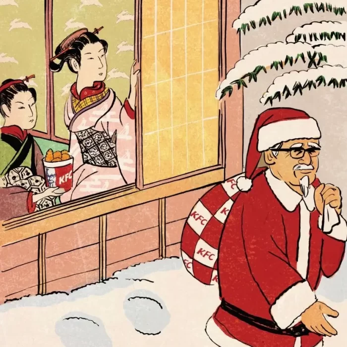 Christmas in Japan x KFC mania